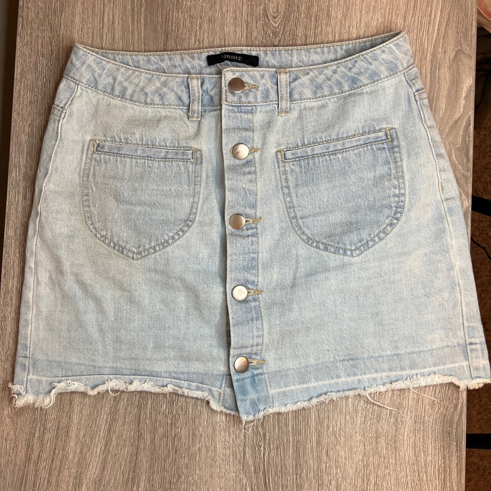 Forever 21 denim 90’s skirt